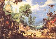Roelant Savery Landscape w Birds Germany oil painting reproduction